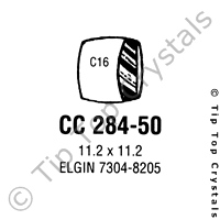 GS CC284-50 Watch Crystal
