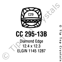 GS CC295-13B Watch Crystal