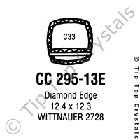 GS CC295-13E Watch Crystal