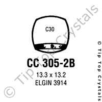 GS CC305-2B Watch Crystal