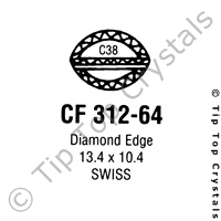 GS CF312-64 Watch Crystal