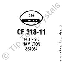 GS CF318-11 Watch Crystal