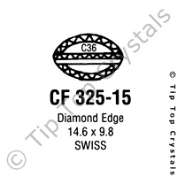 GS CF325-15 Watch Crystal