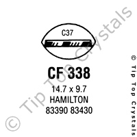 GS CF338 Watch Crystal