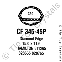 GS CF345-45P Watch Crystal