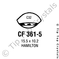 GS CF361-5 Watch Crystal