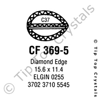 GS CF369-5 Watch Crystal