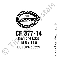 GS CF377-14 Watch Crystal