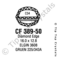 GS CF389-50 Watch Crystal