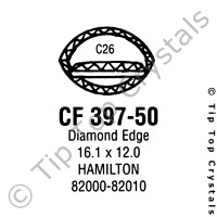 GS CF397-50 Watch Crystal