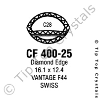 GS CF400-25 Watch Crystal
