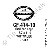 GS CF414-10 Watch Crystal