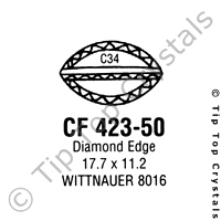 GS CF423-50 Watch Crystal