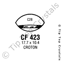 GS CF423 Watch Crystal