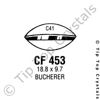 GS CF453 Watch Crystal