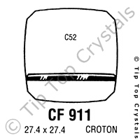 GS CF911 Watch Crystal