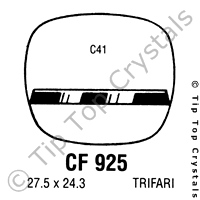 GS CF925 Watch Crystal