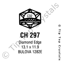GS CH297 Watch Crystal
