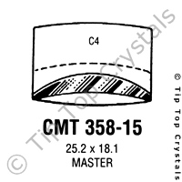 GS CMT358-15 Watch Crystal