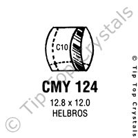 GS CMY124 Watch Crystal