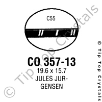 GS CO357-13 Watch Crystal