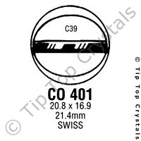 GS CO401 Watch Crystal