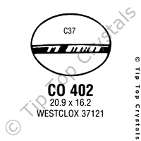 GS CO402 Watch Crystal