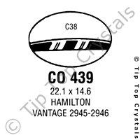 GS CO439 Watch Crystal