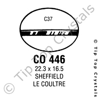 GS CO446 Watch Crystal