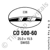 GS CO500-60 Watch Crystal