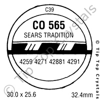 GS CO565 Watch Crystal