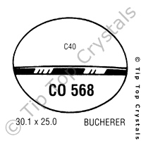 GS CO568 Watch Crystal