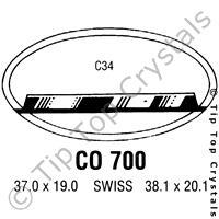 GS CO700 Watch Crystal