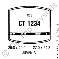 GS CT1234 Watch Crystal