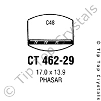 GS CT462-29 Watch Crystal