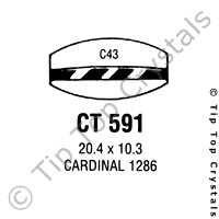 GS CT591 Watch Crystal