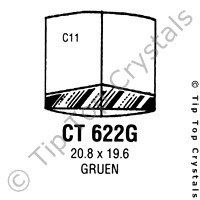 GS CT622G Watch Crystal