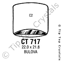 GS CT717 Watch Crystal