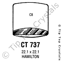 GS CT737 Watch Crystal