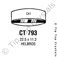 GS CT793 Watch Crystal