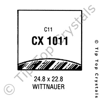 GS CX1011 Watch Crystal