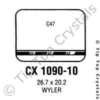 GS CX1090-10 Watch Crystal