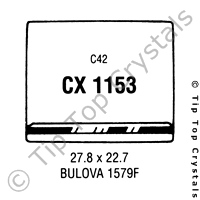 GS CX1153 Watch Crystal