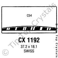 GS CX1192 Watch Crystal