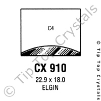 GS CX910 Watch Crystal