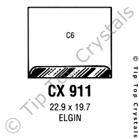 GS CX911 Watch Crystal