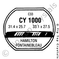 GS CY1000 Watch Crystal