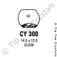 GS CY300 Watch Crystal