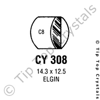 GS CY308 Watch Crystal