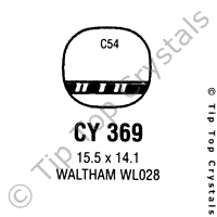 GS CY369 Watch Crystal